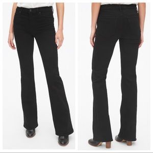 Gap 1969 Black Curvy Bootcut Jeans Size 30s